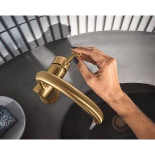 MOEN Cia Motionsense Wave Touchless Single-Hole Bathroom Faucet in Brushed Gold 6221EWBG