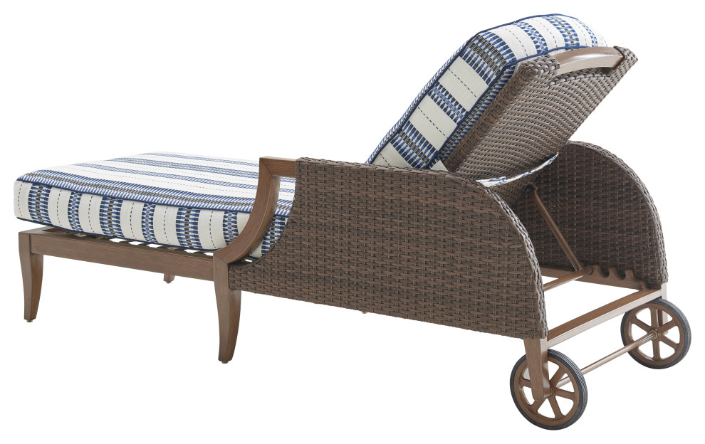 Chaise Lounge   Tropical   Outdoor Chaise Lounges   by Lexington Home Brands  Houzz