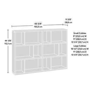 SAUDER Select 44.134 in. Sindoori Mango 6-Shelf Horizontal Accent Bookcase 427267