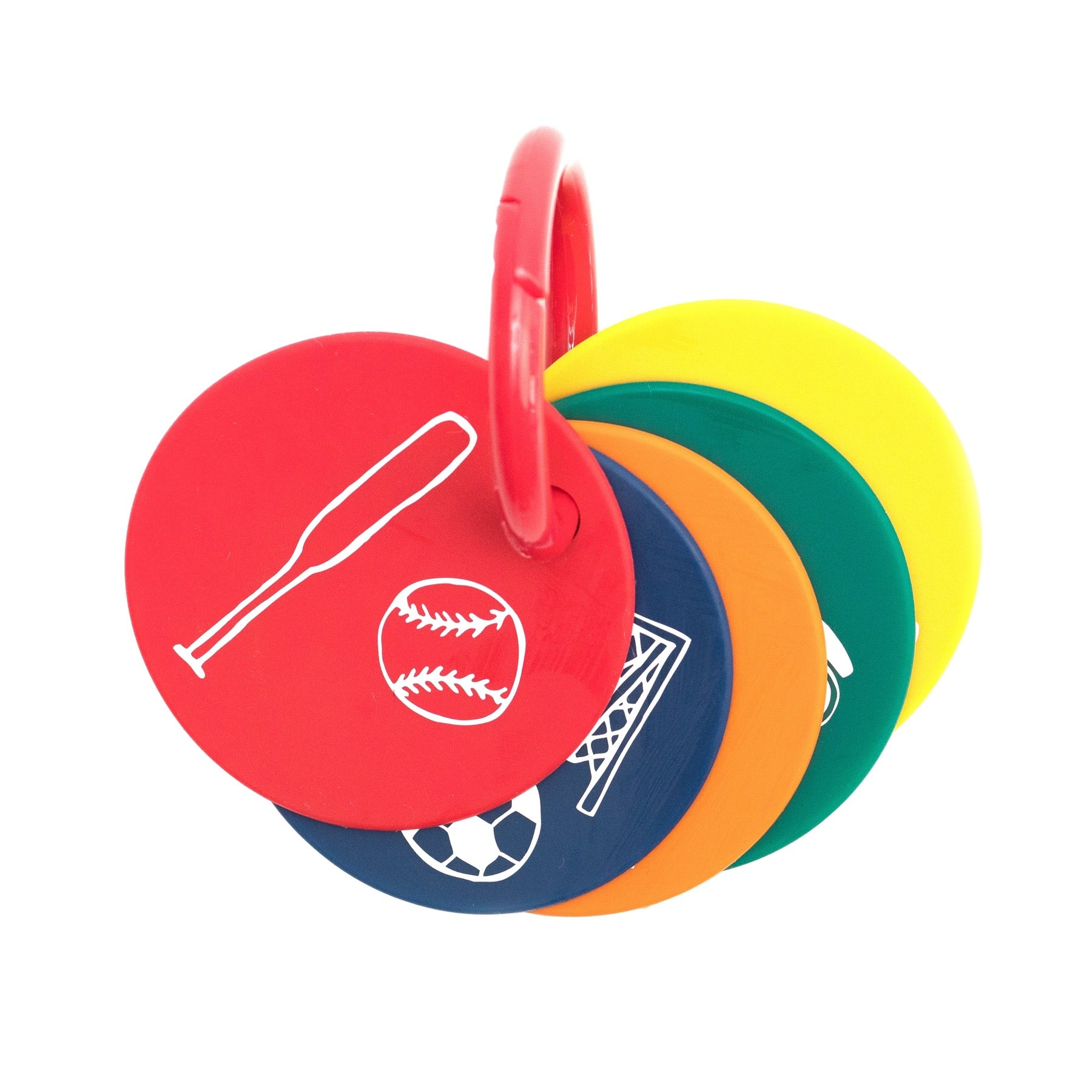 Silicone Teething Flashcards - Play Ball