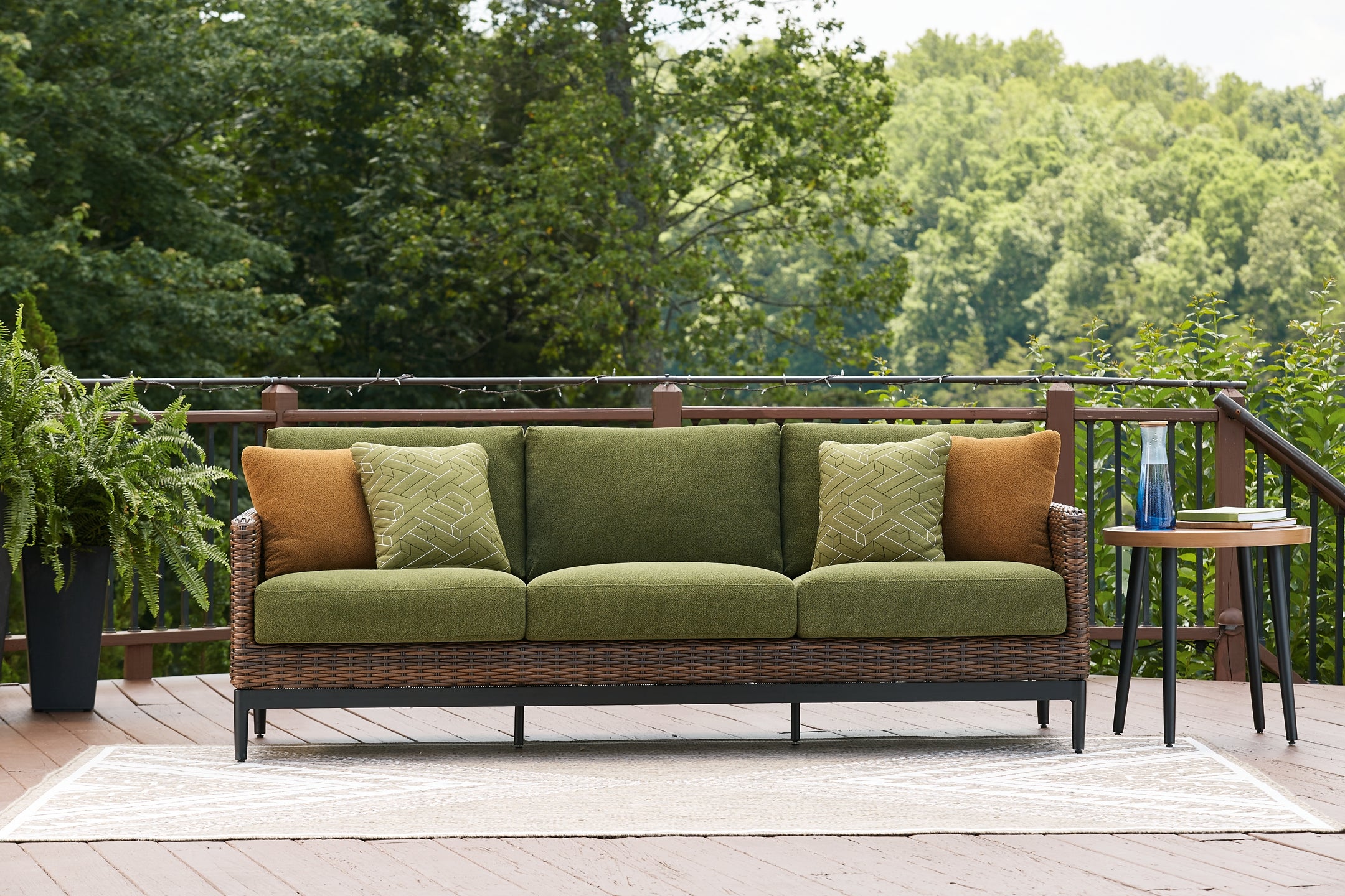 Horizon Hall Outdoor Sofa with Cushion