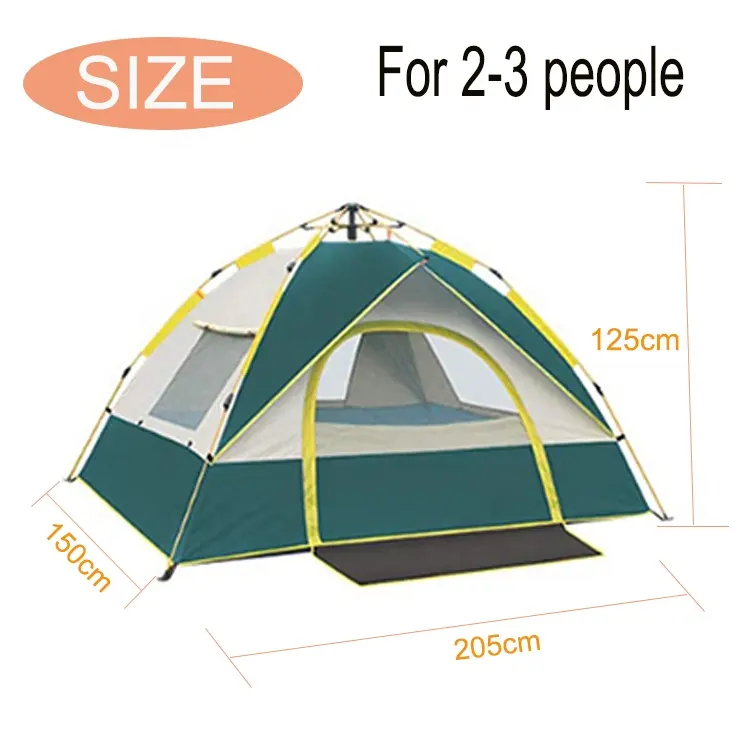 Yuanfeng Outdoor Fashion Trend Portable Automatic Pop up Camping Travel BBQ Tent