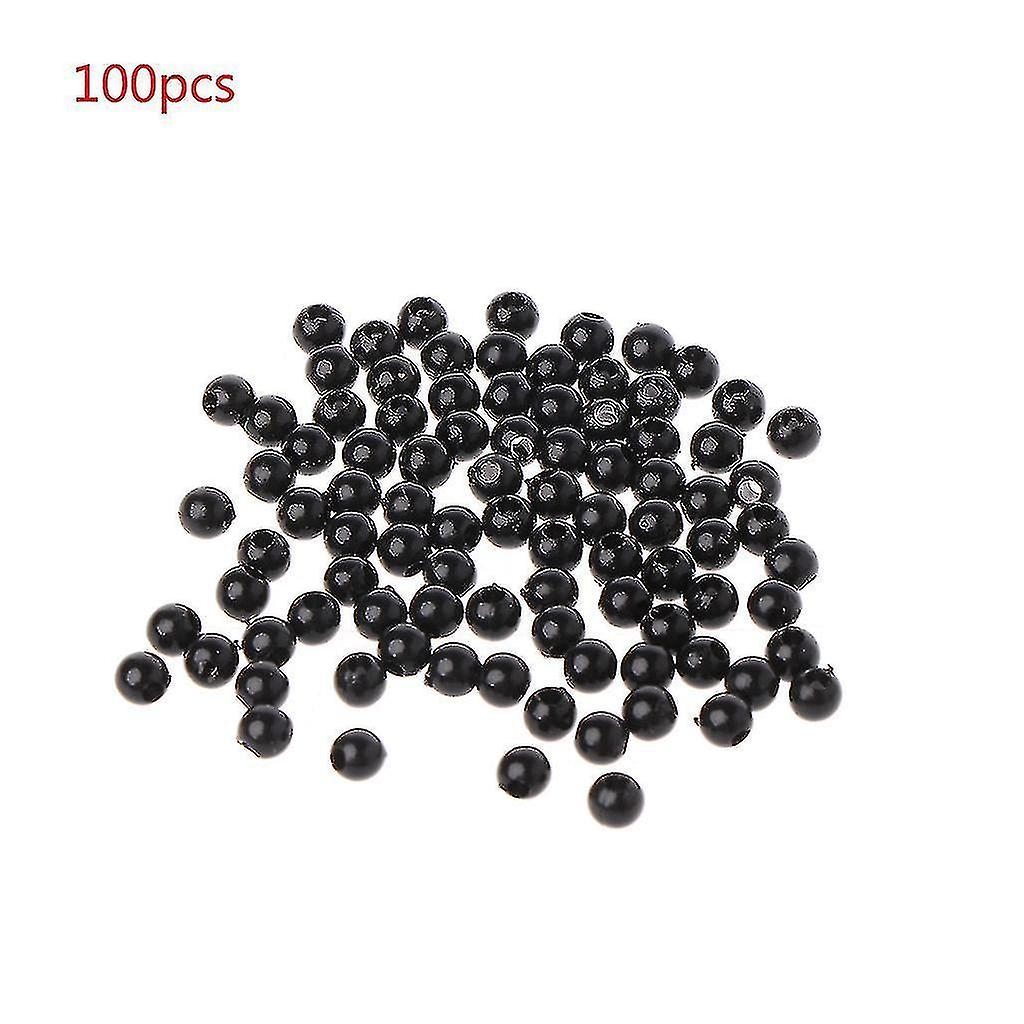 100pcs 3-12mm Black Safety Doll Eyes Sewing Beads For Diy Bear Stuffed Toys Scrapbooking Crafts-size