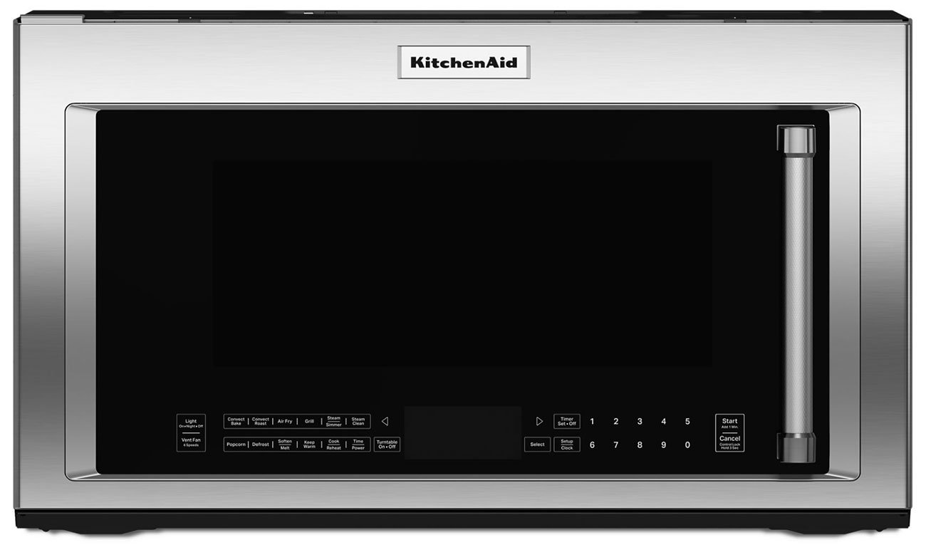 KitchenAid 1.9 Cu. Ft. PrintShield Stainless Steel Over-The-Range Convection Microwave With Air Fry Mode