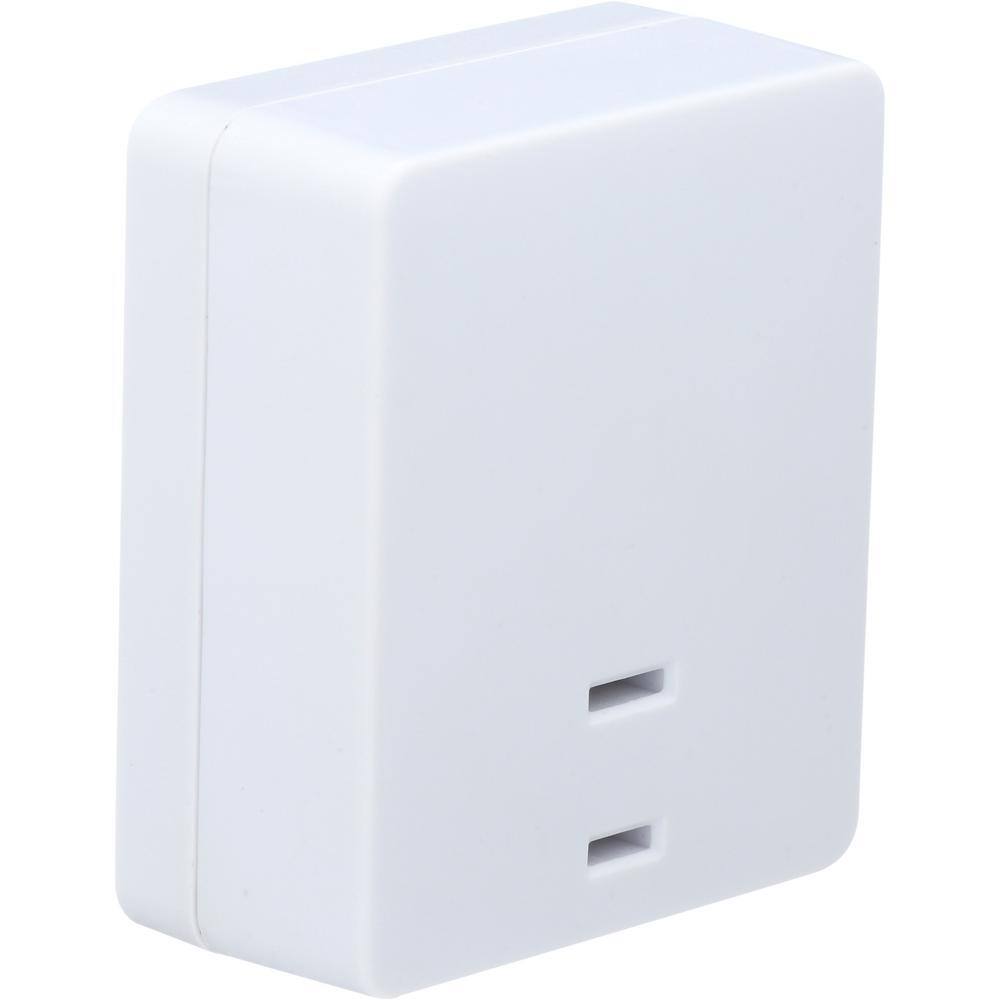 Westek 200-Watt Touch Lamp OnOff Plug-In Light Switch Control White 6000BC