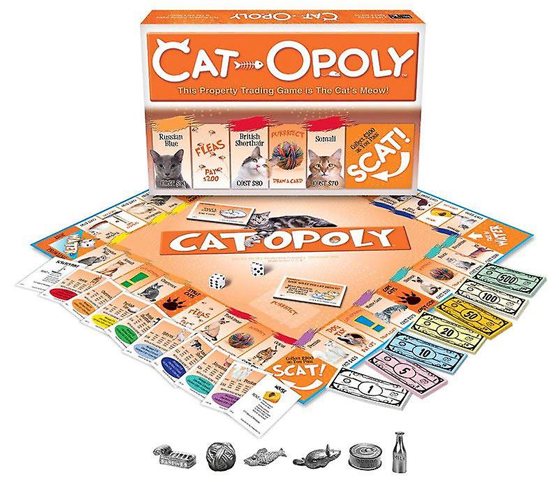 Cat-opoly Board Game