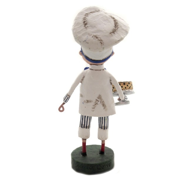 Lori Mitchell Billy Baker 1 Figurine 6 75 Inches Chef Baker Pastry Sweets 11141 Polyresin White