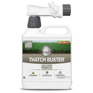 Thatch Buster 32 oz. 8000 sq. ft. Liquid Lawn Fertilizer Probiotic and Aerator Ready To Spray 100550191