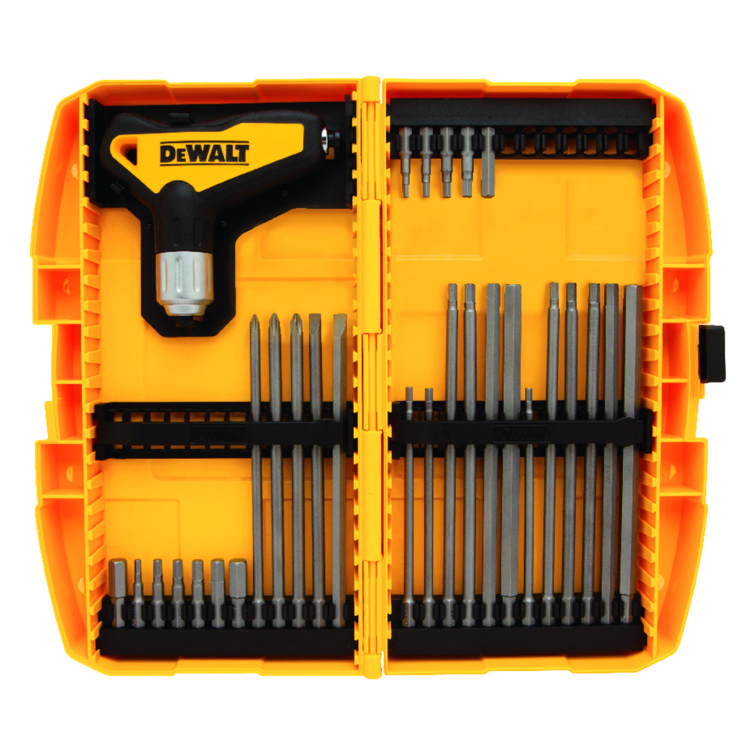 DW Multi-Size Metric T-Handle Hex Key Set 31 pc