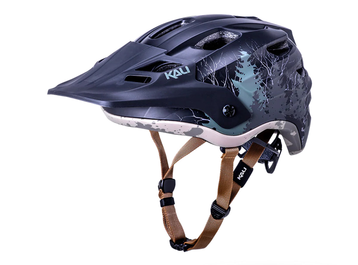 Kali Maya 3.0 MTB Helmet - Artist Series - Black Forrest Matt