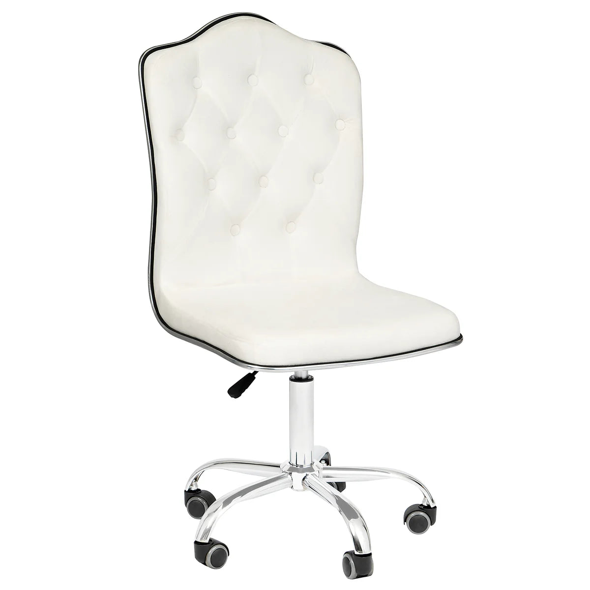 IVFS-IPS207-VBLK | Royal Tufted Vanity Chair