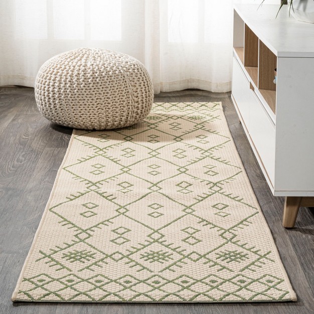 Boho Moroccan Indoor outdoor Area Rug Jonathan Y