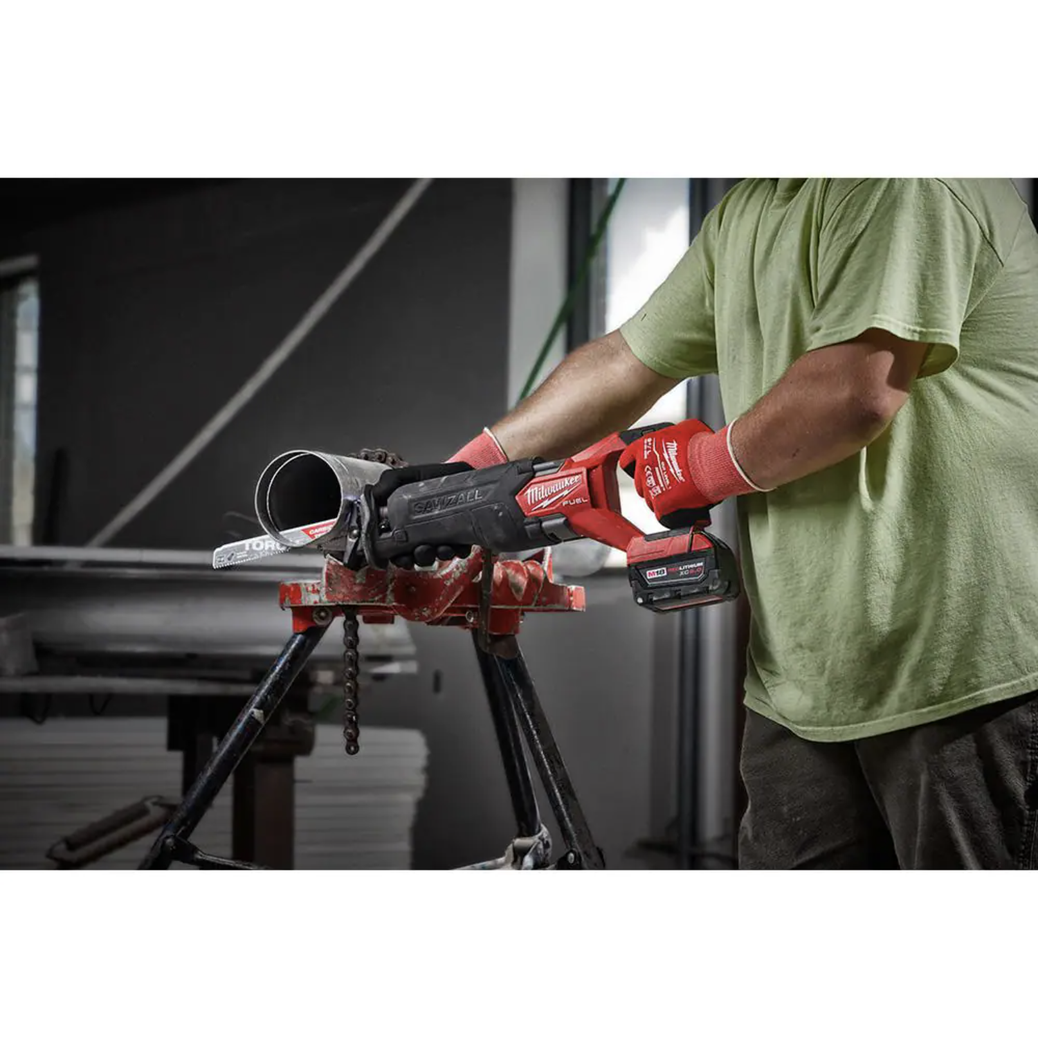 Milwaukee M18 FUEL Gen-2 18V Lithium-Ion Brushless Cordless SAWZALL Reciprocating Saw， Tool-Only (2821-20)