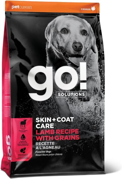 Go! Solutions Skin + Coat Care Lamb Meal Recipe Dry Dog Food