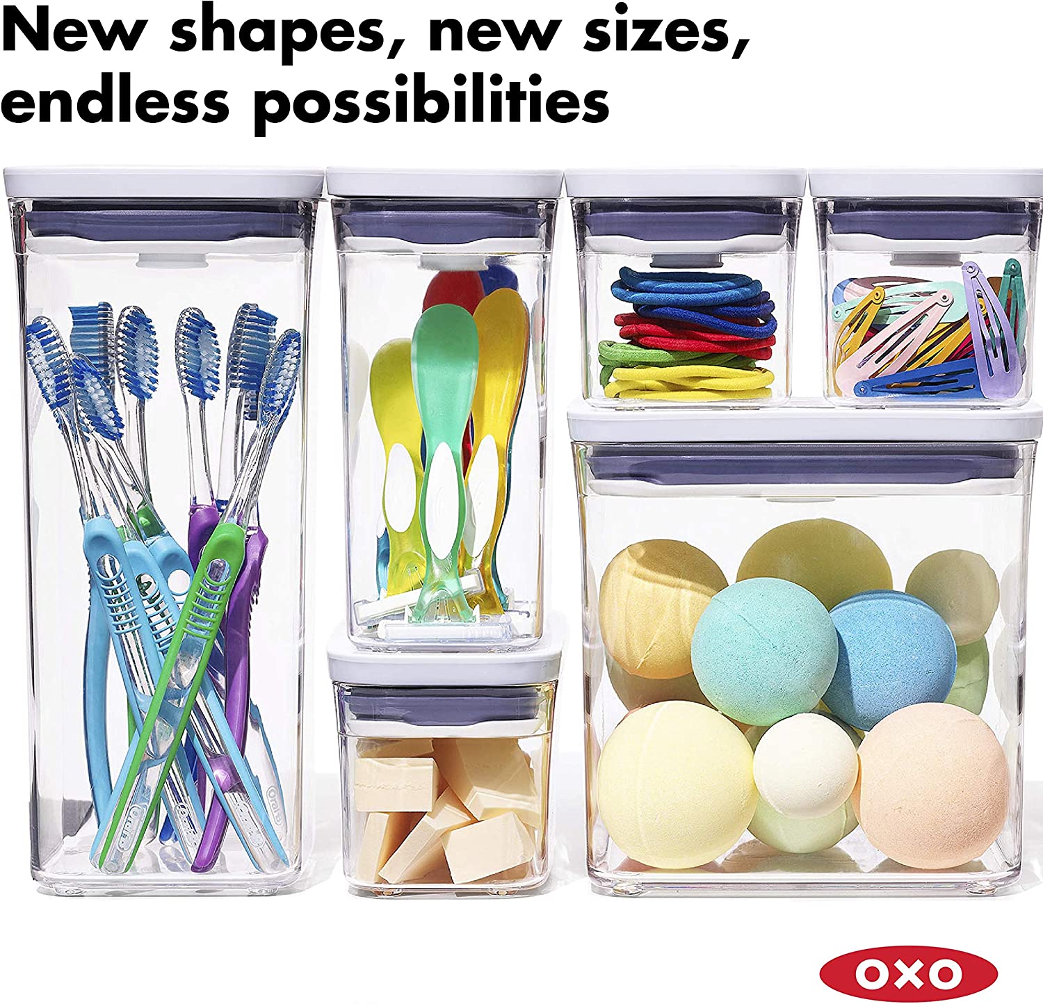 OXO Good Grips 4-Piece Mini POP Container Set