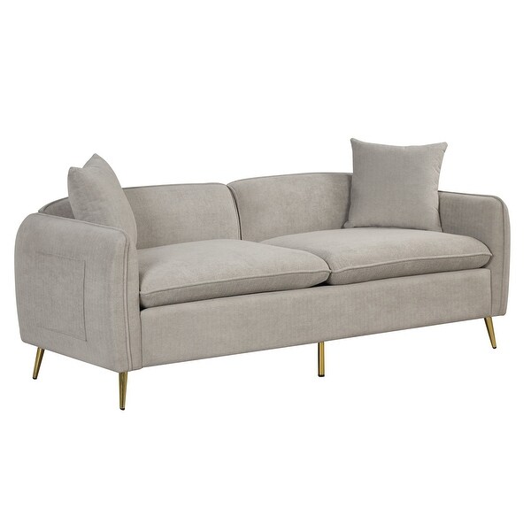 3-Seater Sofa Couch， 77