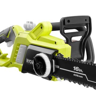 RYOBI 16 in. 13 Amp Electric Chainsaw and 6 Amp Pole Saw RY43155-PS