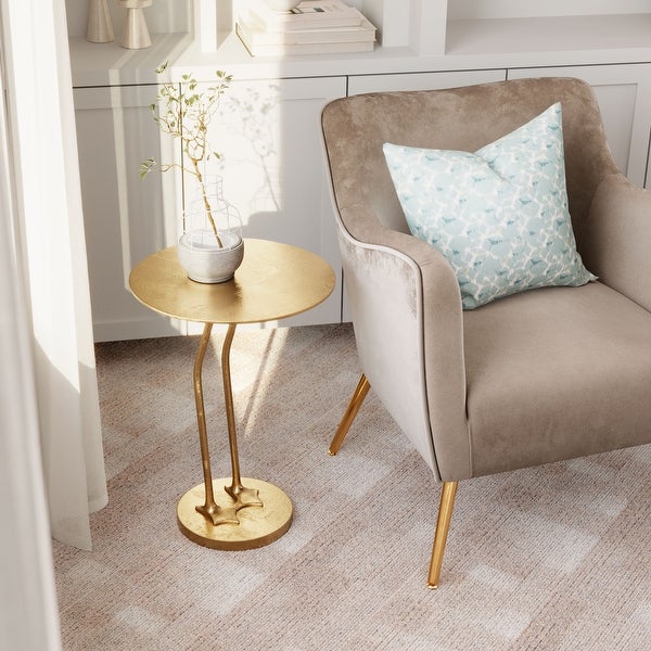 Grisham Side Table Gold - 15.9