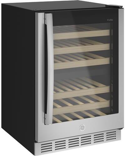 GE Profile PWS06DSPSS 24 Inch Stainless Steel Wine Cooler