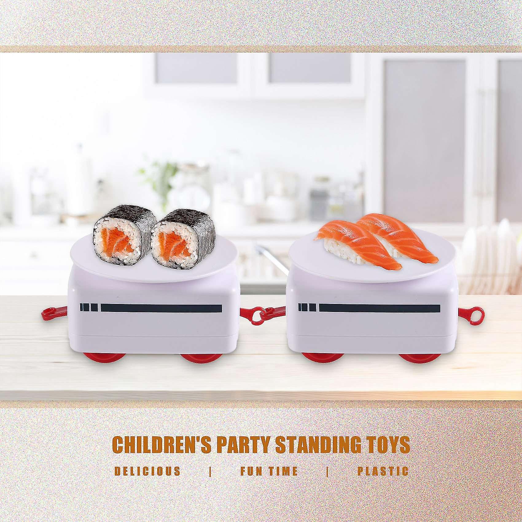 Sushi Sushi Toy Track Conveyor Belt Rotating Table Kid Food Set Diy Sushi Making Family Sushi Party