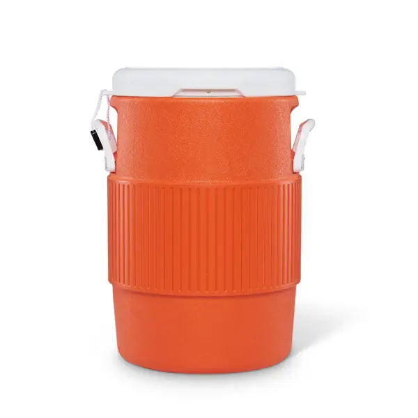 Igloo 5 Gallon Orange Seat Top Beverage Cooler