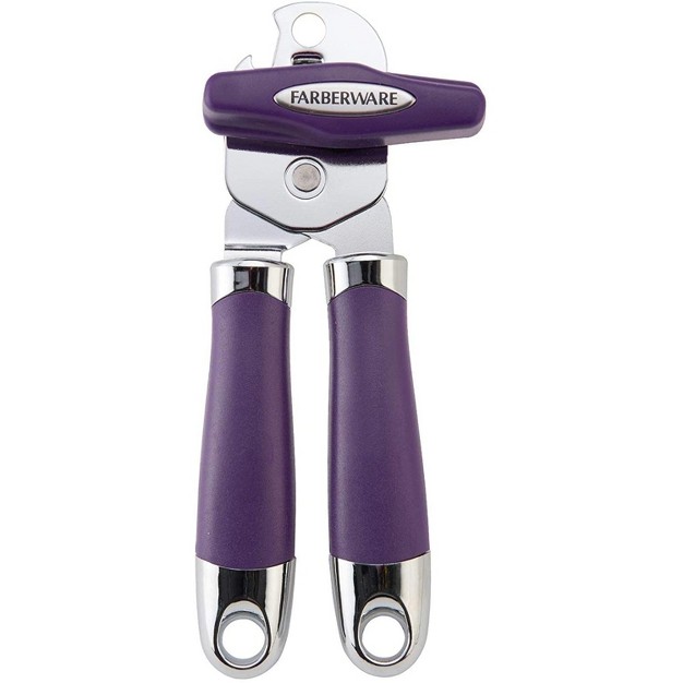 Farberware Professional 2 Stainless Steel Can Opener Cushioned Ergonomic Handles amp Built In Bottle Opener