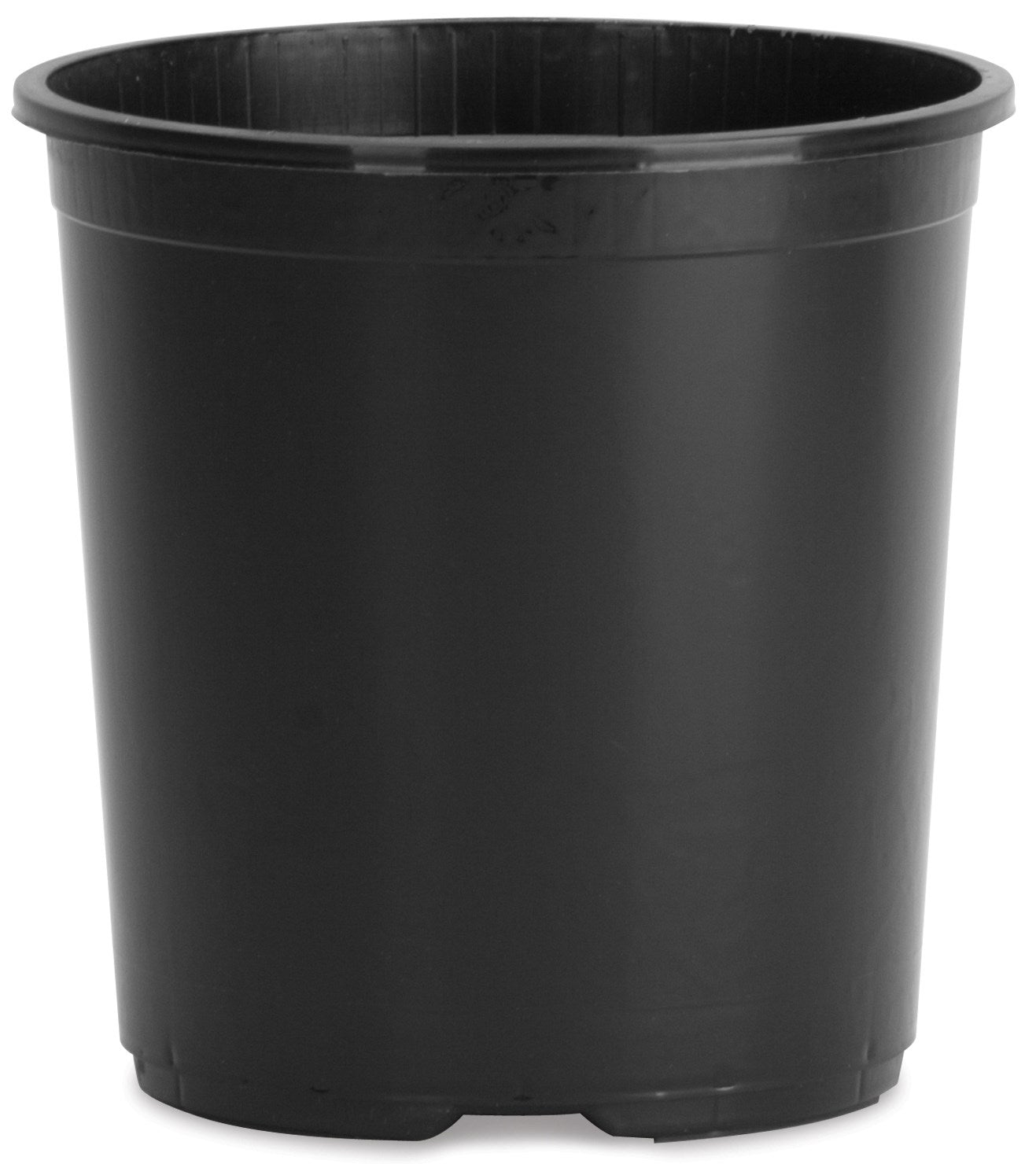 HC Companies NSR015G0G18 Heavy Duty Black Nursery Planter #15 (Pack of 10)