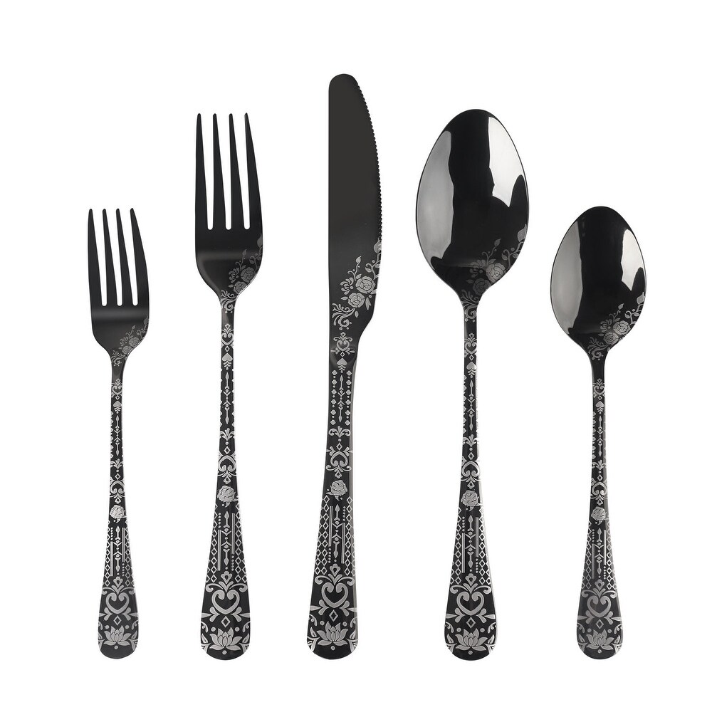 Stainless Steel Flatware Set   Service for 4