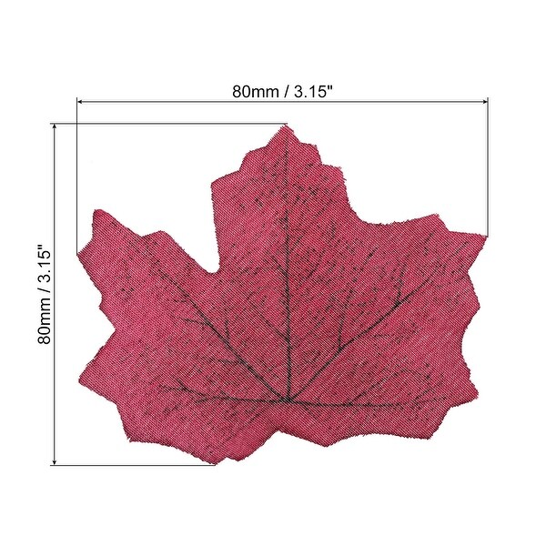 200pcs Artificial Leaves Fall Maple Autumn Fake Leaf Decoration