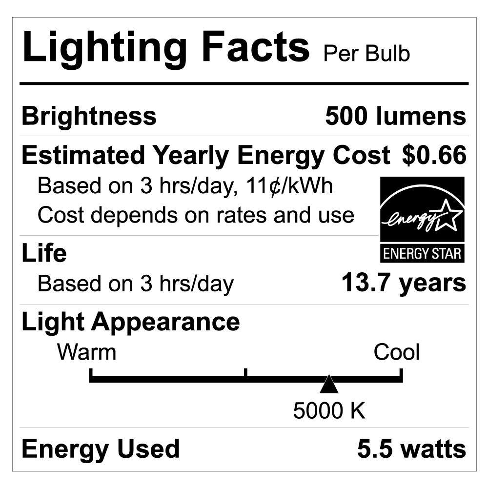 EcoSmart 60-Watt Equivalent G25 Globe Dimmable ENERGY STAR Frosted Glass Filament LED Vintage Edison Light Bulb Daylight (3-Pack) FG-03395