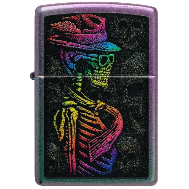 Zippo Multi Color Skull Design Windproof Lighter