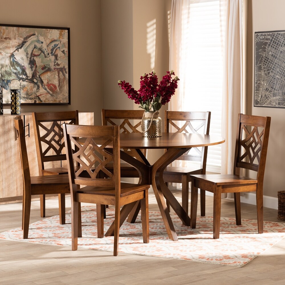 Miela Modern and Contemporary 7 PC Dining Set