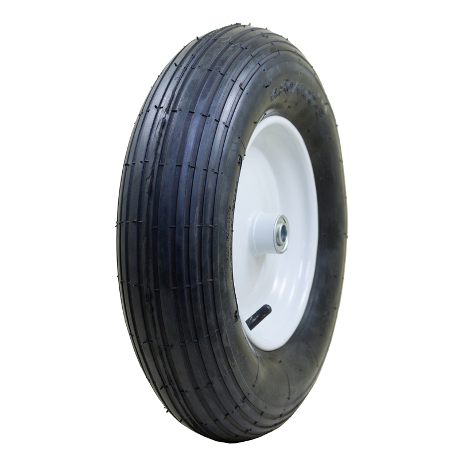 Marathon 8 in. D X 15.5 in. D 400 lb. cap. Centered Wheelbarrow Tire Rubber 1 pk