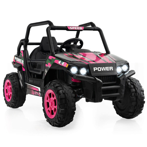 Costway 49563281 12V Kids UTV Ride on Car with 2.4...