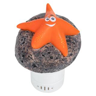 Starfish Floating Chlorine Dispenser in Orange NA8021