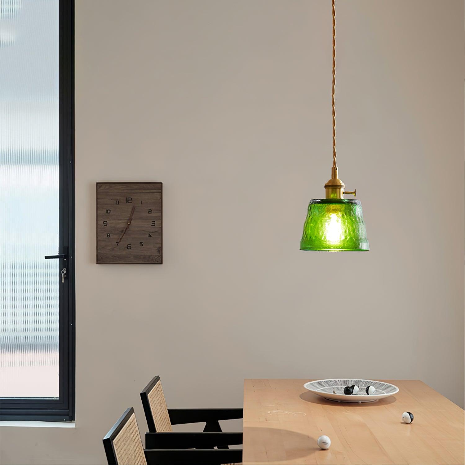 Glass Cup Pendant Lamp