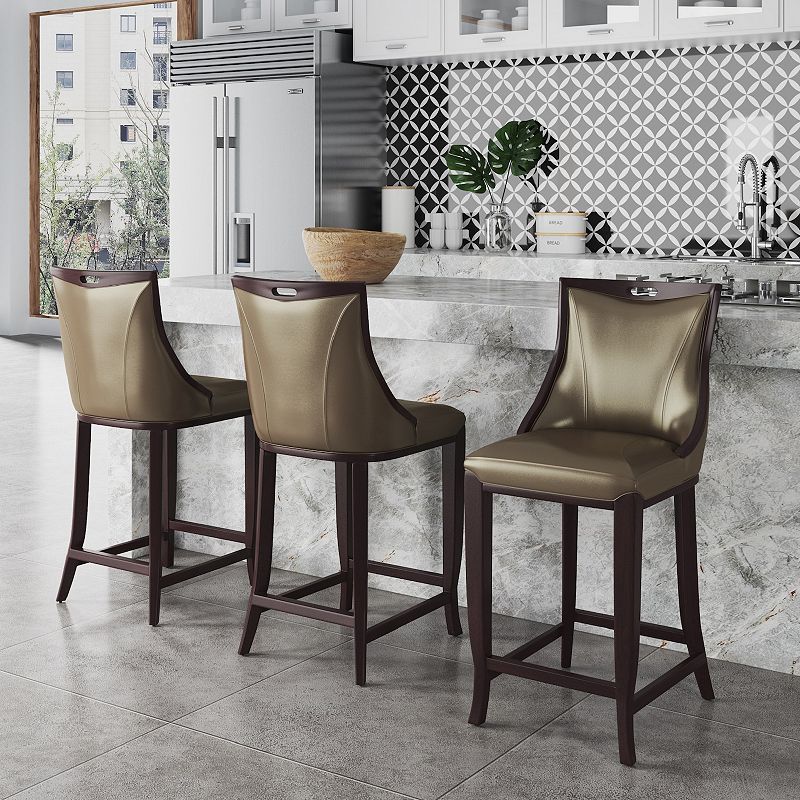 MANHATTAN COMFORT Emperor Bar Stool