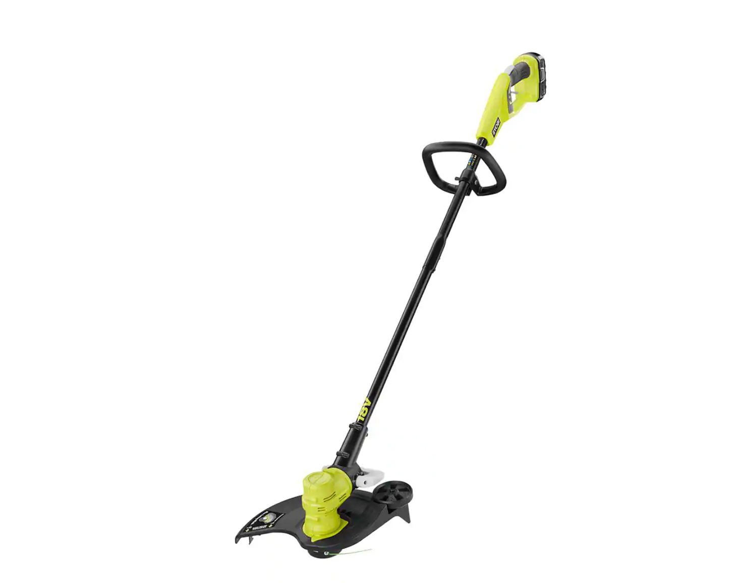 RYOBI P20140-AC ONE+ 18V 13 in. Cordless Battery String Trimmer/Edger with Extra 3-Pack of Spools， 4.0 Ah Battery and Charger