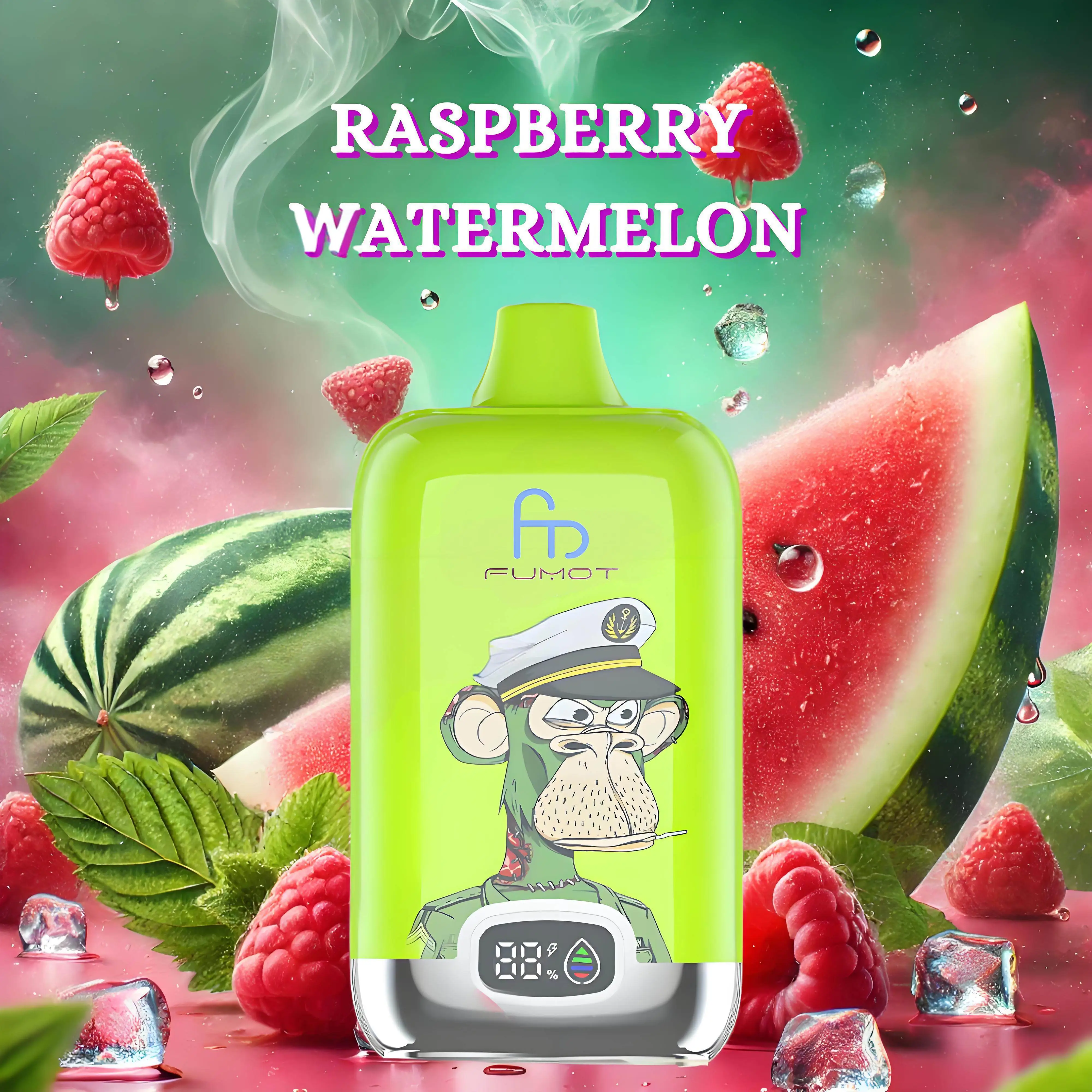 Fumot Tornado Digital Box 12000 Puffs - Raspberry Watermelon