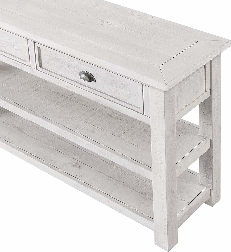 Monterey Solid Wood Sofa Console Table   Farmhouse   Console Tables   by Martin Svensson Home  Houzz