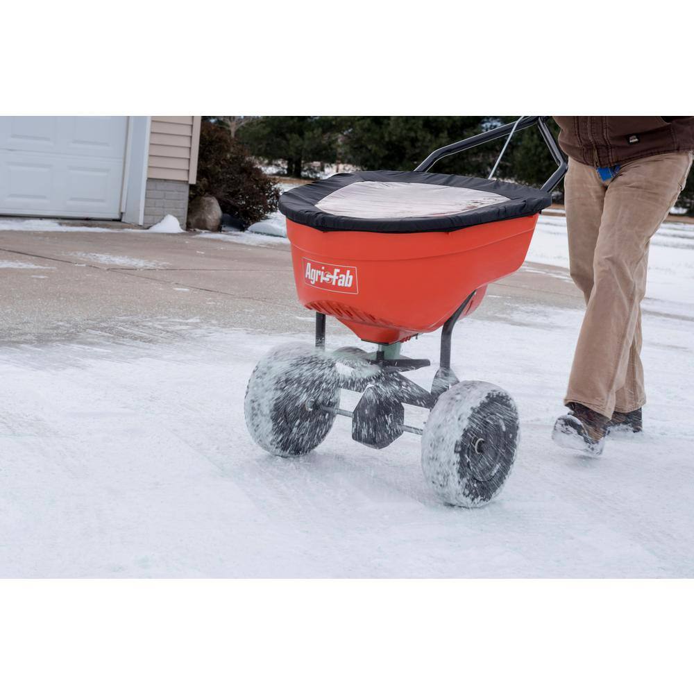 Agri-Fab 45-0548 130 lbs. Capacity Push Salt Spreader with Stainless Steel Axle