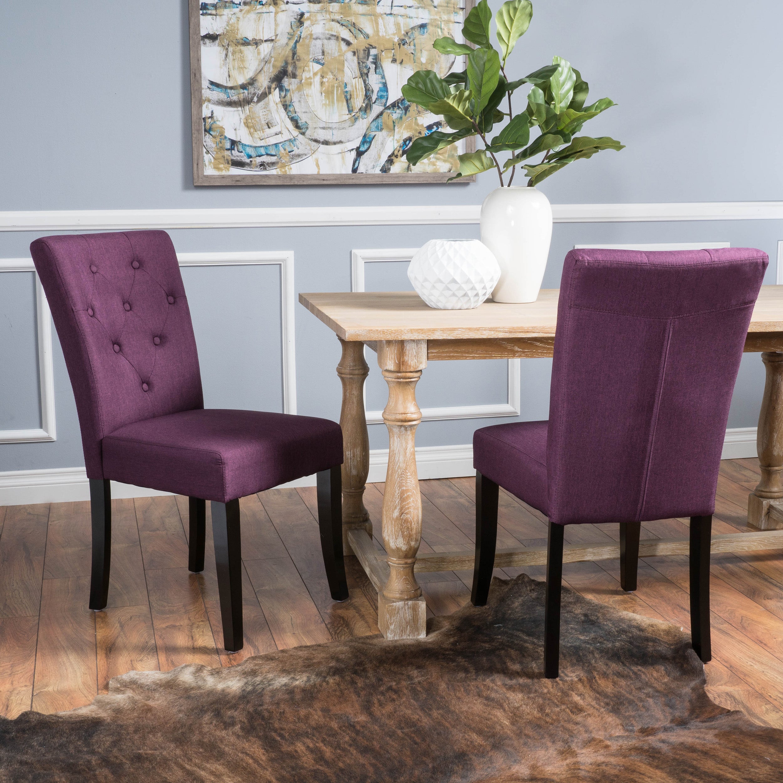 Ostrom Fabric Dining Chairs (Set of 2)