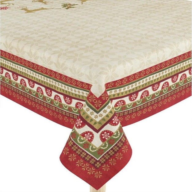 Laural Home Simply Christmas Rectangle Tablecloth