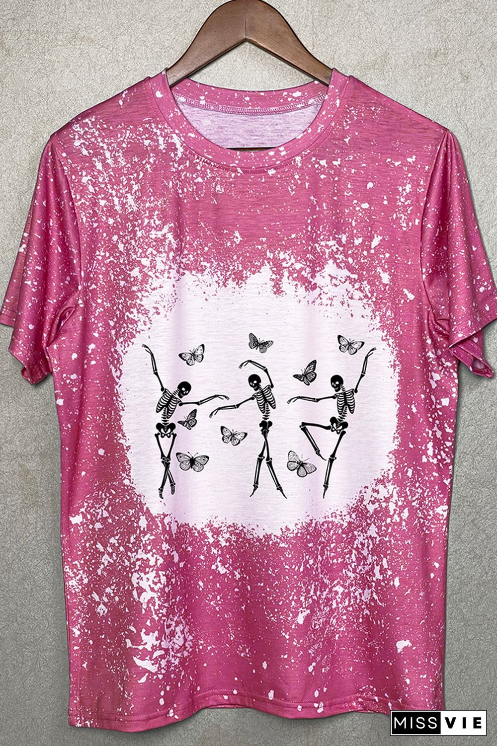 Skeletons Dancing Graphic Tee Wholesale