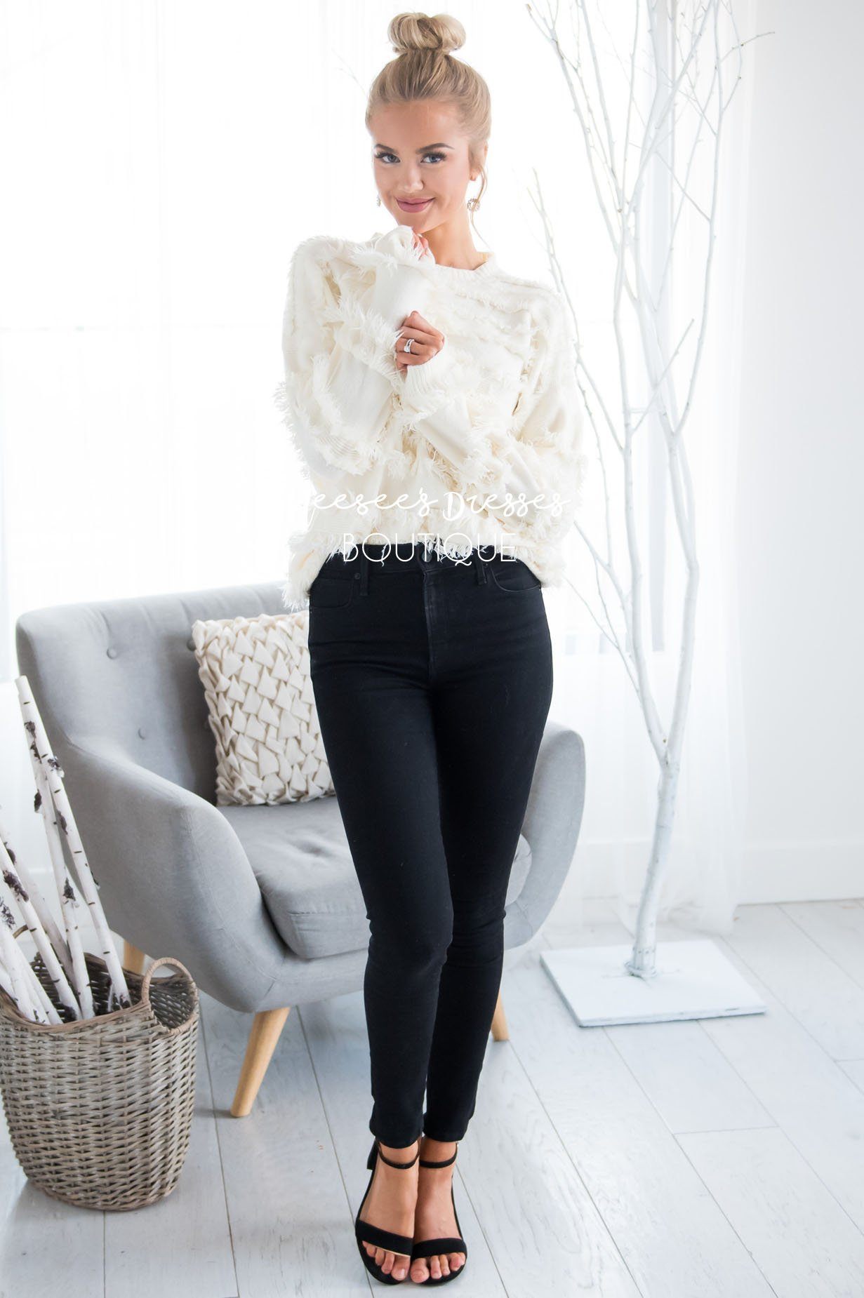 On The Fringe Sweater