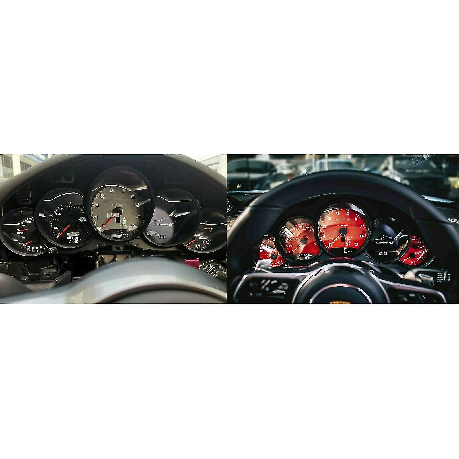 Gauge Face Dial Facelift For 971 718 Paramera 911 991 Dash Cluster Overlay