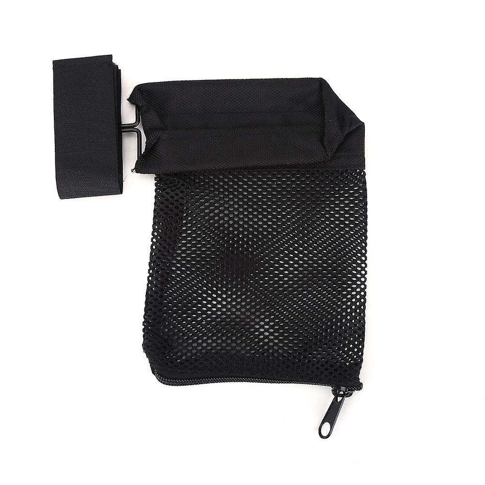 Zippered Bullet Catcher Rifle Gun Shell Holder Wrap Around Zipper Mesh Bag Accessory