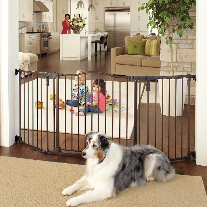 MyPet Windsor Extra Wide Arch Pet Gate for Dogs and Cats