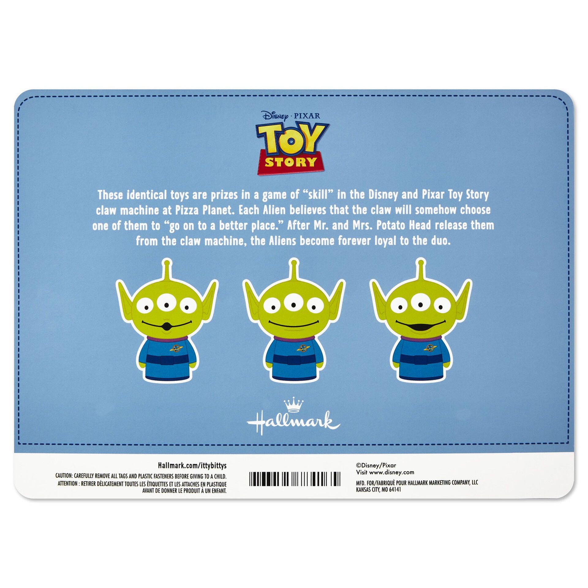 Hallmark  itty bittys® Disney/Pixar Toy Story Aliens Mini Plush, Set of 3