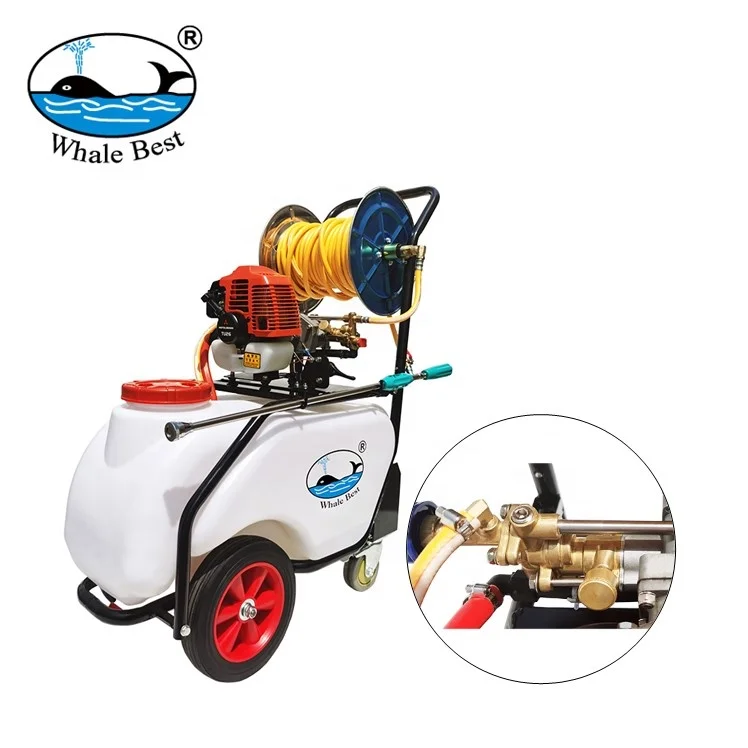 Agricultural machine trolley wheelbarrow sprayer